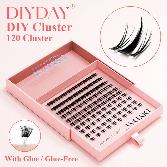 DIYDAY Cluster of Self-Application Lashes - Comic - C/D