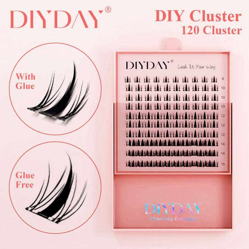 DIY Cluster Lashes
