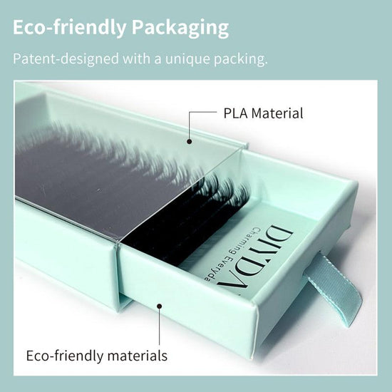 DIYDAY 0.05mm 0.07mm Individual Eyelash Extension Long Length Classic Lashes Extensions Trays