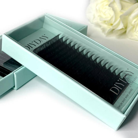 DIYDAY 0.05mm 0.07mm Individual Eyelash Extension Long Length Classic Lashes Extensions Trays