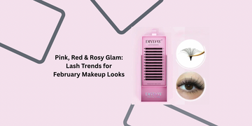 Pink, Red & Rosy Glam: Lash Trends for February Makeup Looks