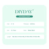 DIYDAY U-Shaped 3D/4D/5D Eyelashes 12Rows-0.07mm-C/D