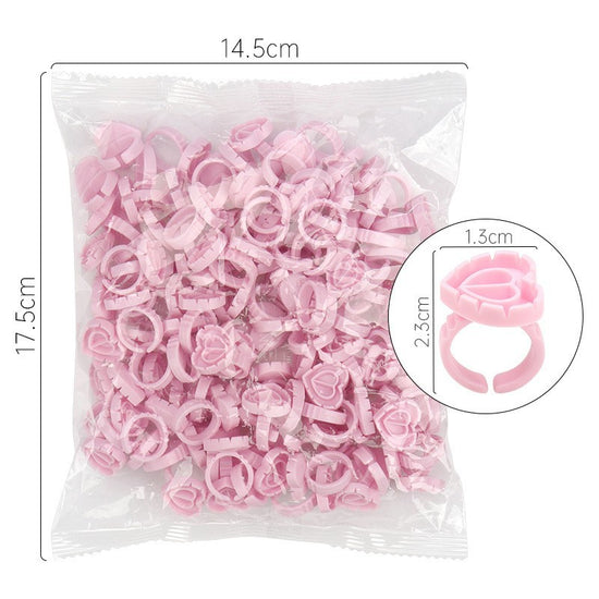 DIYDAY-Eyelash Glue Ring Flower CUP