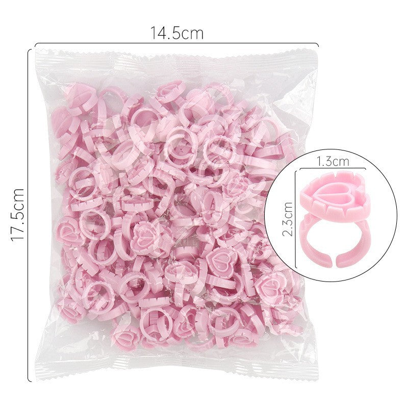 DIYDAY-Eyelash Glue Ring Flower CUP