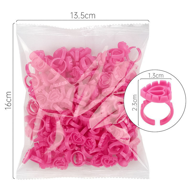 DIYDAY-Eyelash Glue Ring Flower CUP