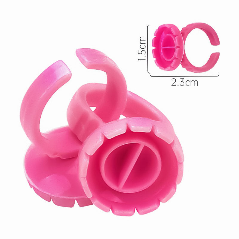 DIYDAY-Eyelash Glue Ring Flower CUP