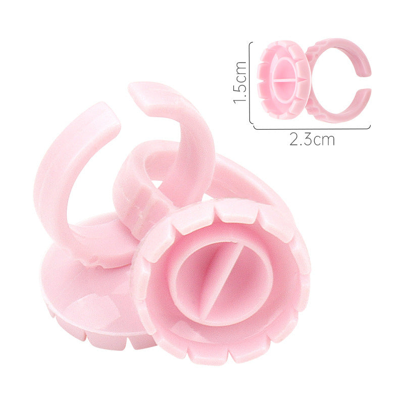 DIYDAY-Eyelash Glue Ring Flower CUP