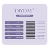 DIYDAY 3/4/5D W Shape Curl L/LU Eyelash Extension