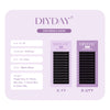DIYDAY X-YY/X-UYY Wrap Split Eyelash Extension C/D 8-15mix
