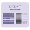 DIYDAY 3/4/5D W Shape Curl L/LU(M)/N Eyelash Extension
