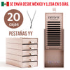 Mexico DIYDAY Fast Deliver 20cases/set YY Black Eyelash Extension YY Shaped Lahes Fast Shipping from Mexico Warehouse