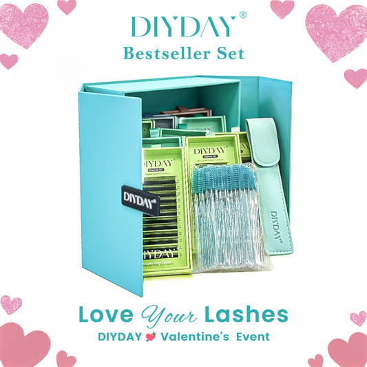 Colección San Valentín - set de pestañas más vendido