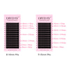 Pestañas postizas en forma de U DIYDAY, 12 filas, 0,07 mm, C/D 