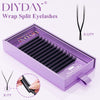 DIYDAY X-YY/X-UYY Wrap Split Eyelash Extension C/D 8-15mix
