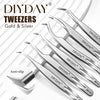 DIYDAY SV  Pro-Tweezer Fiber Tip Volume Isolation Lashes Extension Tweezer