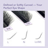 DIYDAY 3/4/5D W Shape Curl L/LU(M)/N Eyelash Extension