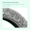 DIYDAY U-Shaped 3D/4D/5D Eyelashes 12Rows-0.07mm-C/D