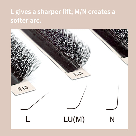 DIYDAY YY 0.05mm Black Lashes Shape Eyelash Extensions