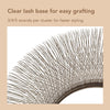 DIYDAY Brown 3D/4D/5D W Eyelashes 12Rows-0.07mm-C/D