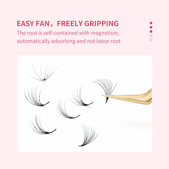 DIYDAY Easy Fanning Camellia Lashes Extensions - DIYDAY Official Store