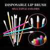 50pcs Disposable Lips Brush Mascara Wands Cleaner Makeup Labiales Brushes