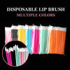 50pcs Disposable Lips Brush Mascara Wands Cleaner Makeup Labiales Brushes