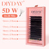 DIYDAY 5D W Shape Eyelash Extension 16-20mix Eyelash Extension