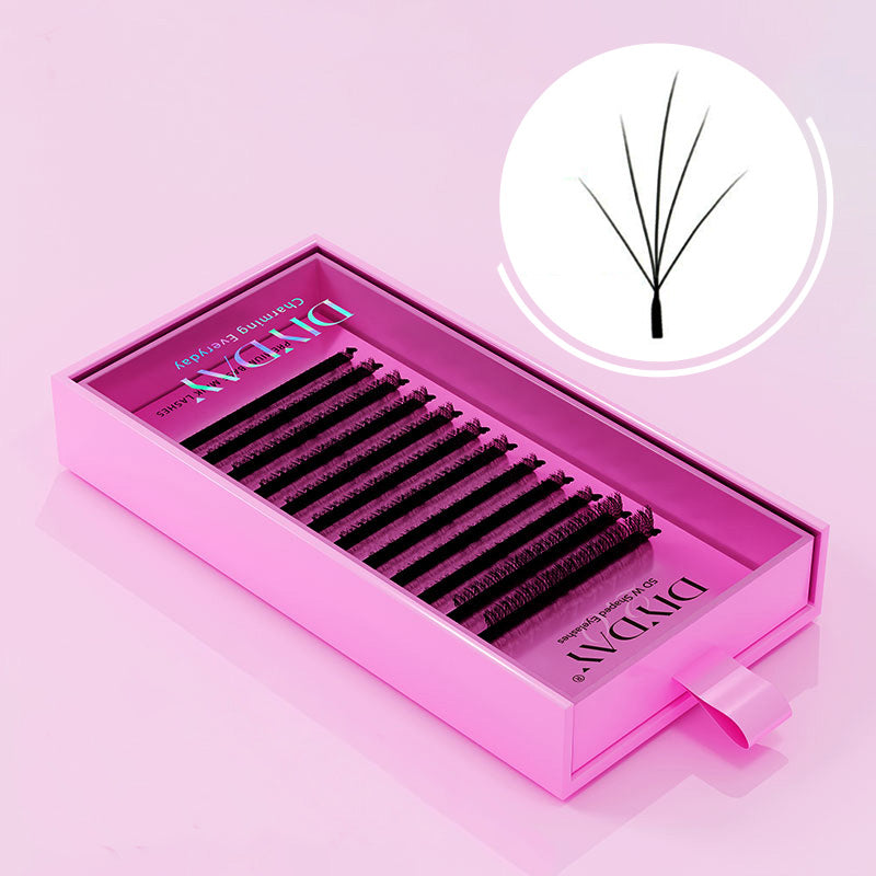 DIYDAY New Style 5D W Shape Eyelash Extensions - DIYDAY Official Store