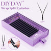 DIYDAY X-YY/X-UYY Wrap Split Eyelash Extension C/D 8-15mix