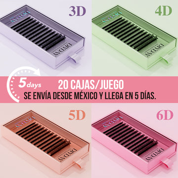 3D 4D 5D 6D W Lashes Extension Premade Fans
False Mink Eyelash Extension