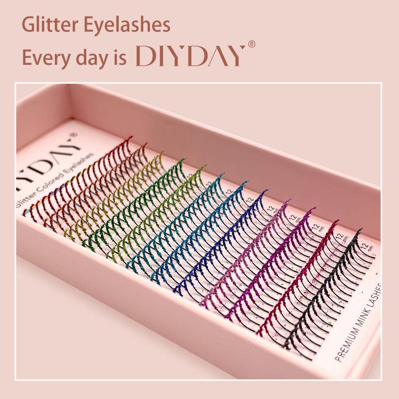 DIYDAY Golden Eyelashes Holloween Eyelashes - DIYDAY Official Store