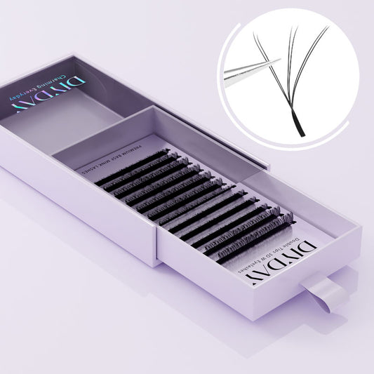 DIYDAY Double Tips 3D LASH Shape Eyelash Extension - DIYDAY Official Store