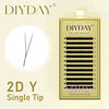 DIYDAY-2D Y Single tip  eyelashes2