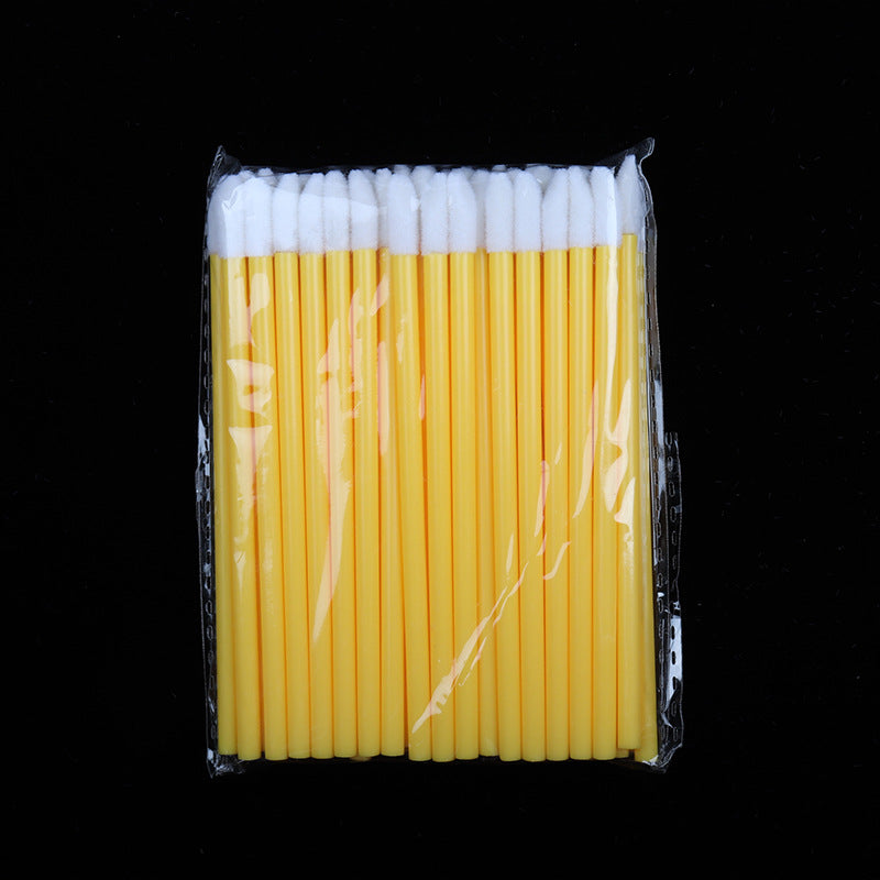 DIYDAY-50pcs Disposable Lips Brush Mascara Wands Cleaner Makeup Labiales Brushes