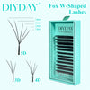 DIYDAY Fox 4D W-Shaped Lashes