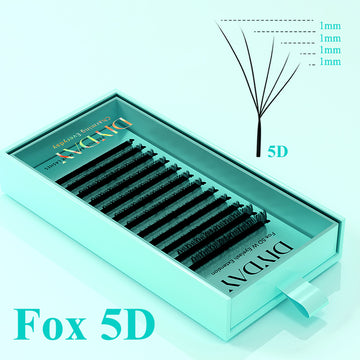 DIYDAY Fox 5D W-Shaped Lashes