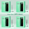 DIYDAY Mega Pack Bigger Box U-Shaped U-3D/U-4D/U-5D/U-6D Eyelash Extension